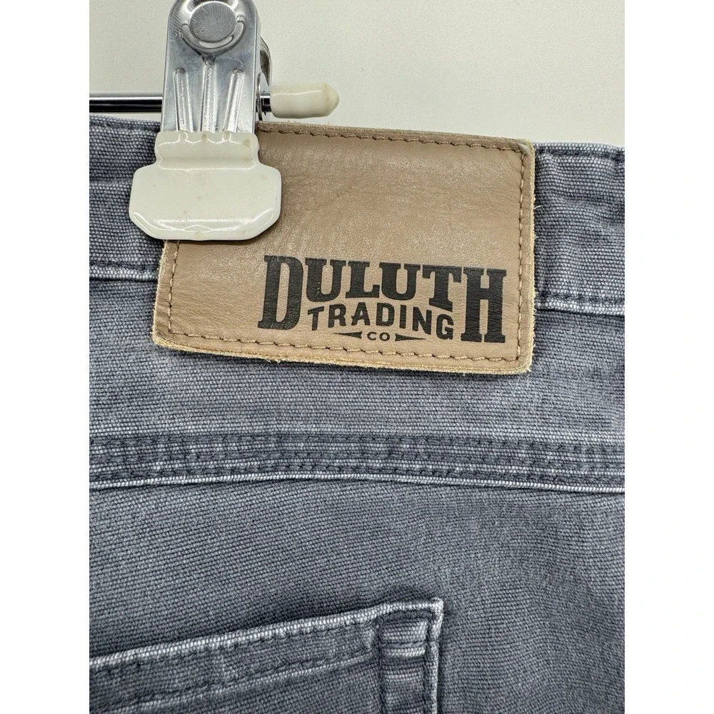 Duluth Trading Co Flex Fire Hose Pants Men's 42x34 Gray Blue Workwear
